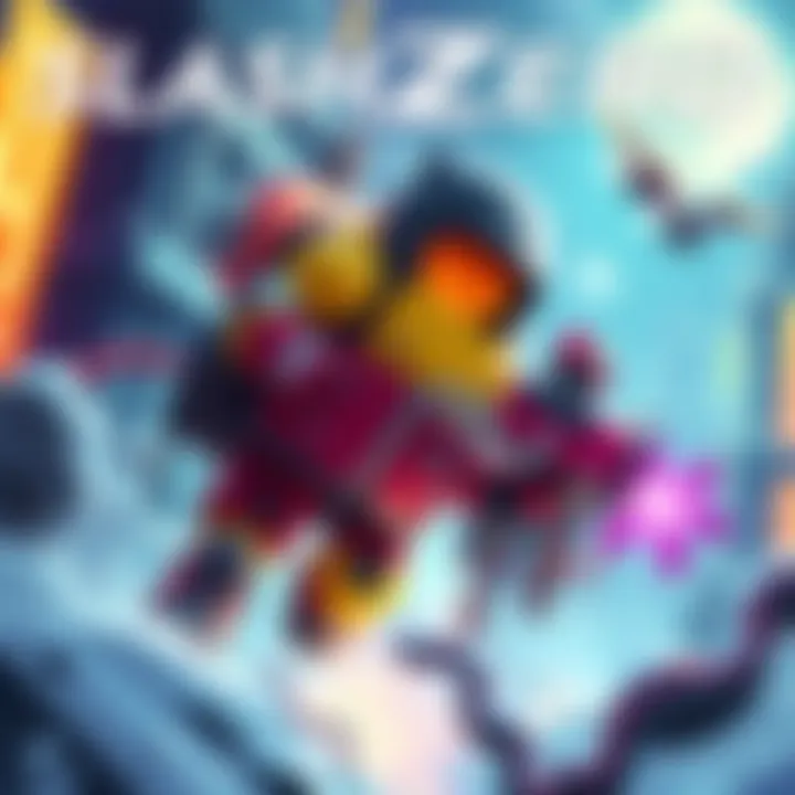 Cover illustration of the indie game SlashZero featuring vibrant graphics and gameplay action