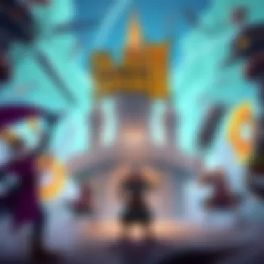 A digital scene showing gameplay from Slay the Spire II with colorful characters and cards in action, highlighting its early access launch on Steam