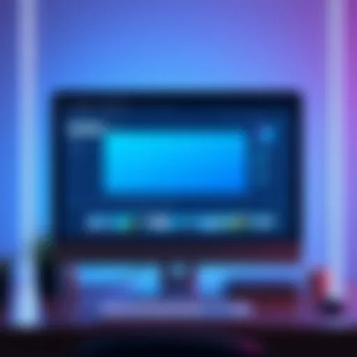 A computer screen displaying a user-friendly slideshow editor with customizable property lists and editable nodes.