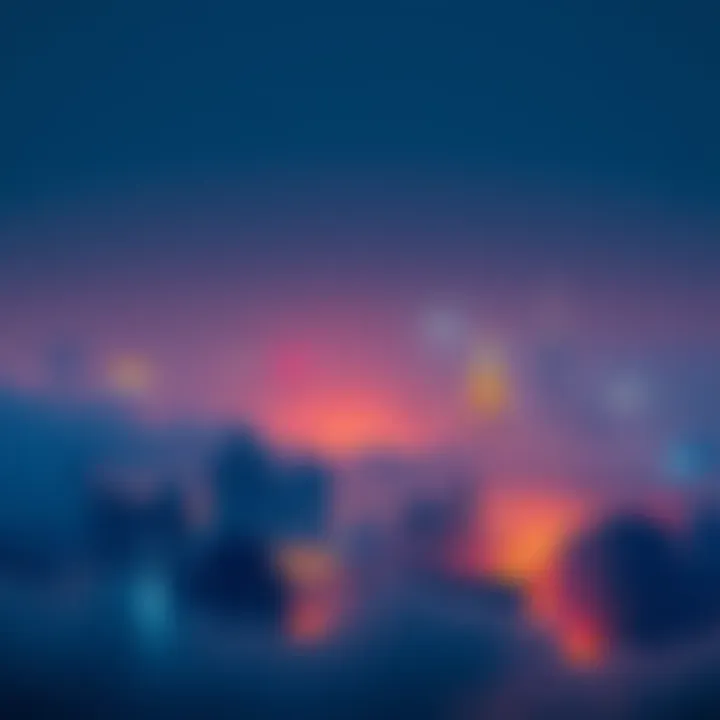 A city skyline covered in smog, illustrating poor air quality and pollution risks