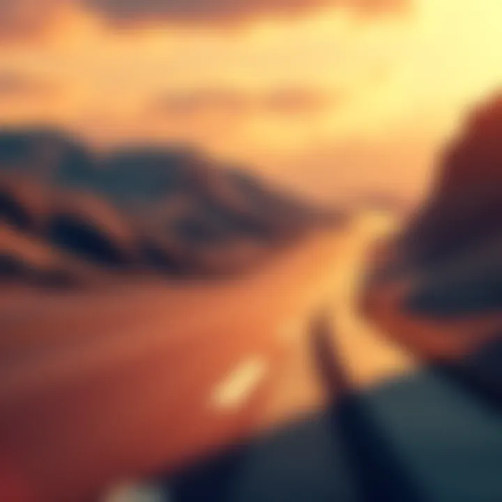 A visual representation of a smooth road transitioning seamlessly into terrain, highlighting improvements in design and scalability.