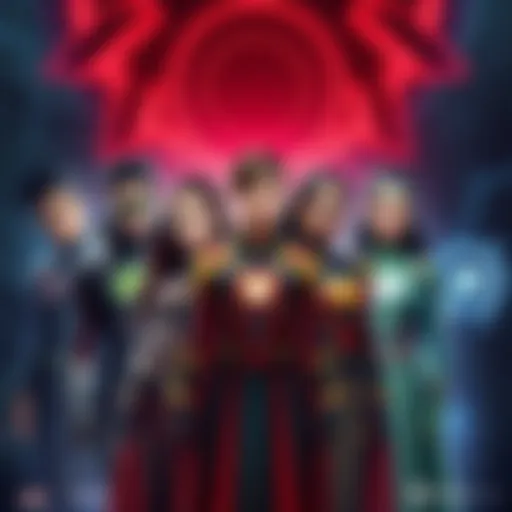 The Soloran family stands together, showcasing their unique abilities and backgrounds from different universes.