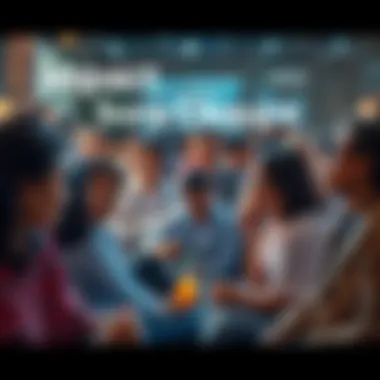 Impact of Sora Closure A community gathering discussing the implications of Sora's closure, with people expressing concerns and ideas for future projects.