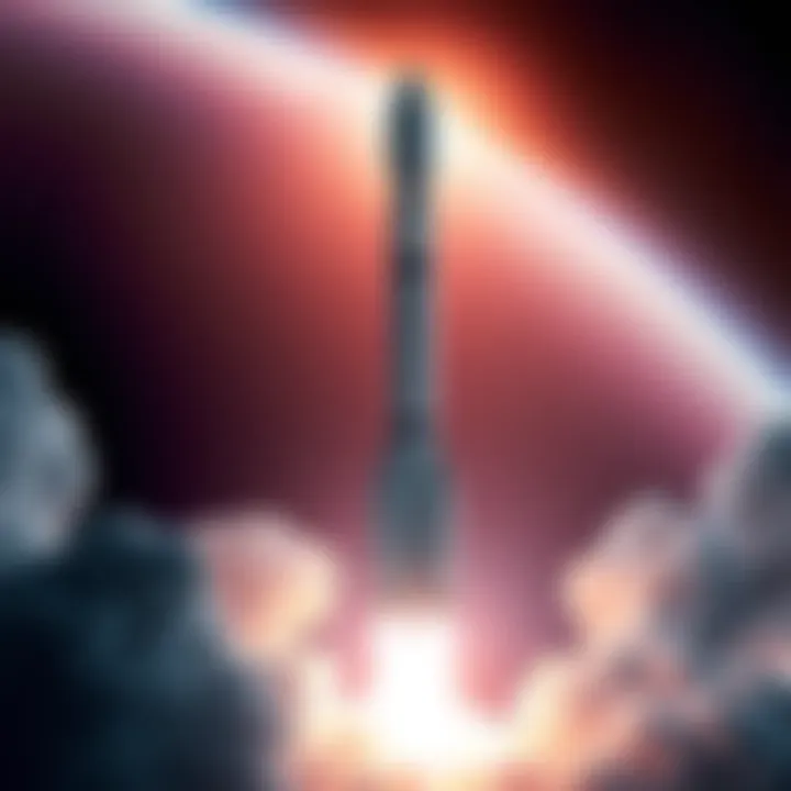 SpaceX rocket with Cursor logo in the foreground, representing the $60 billion acquisition.