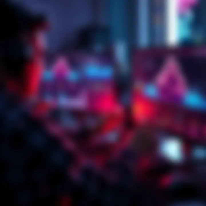 A person adjusting settings on a computer equipped with a 4070 Super graphics card for faster z-image processing