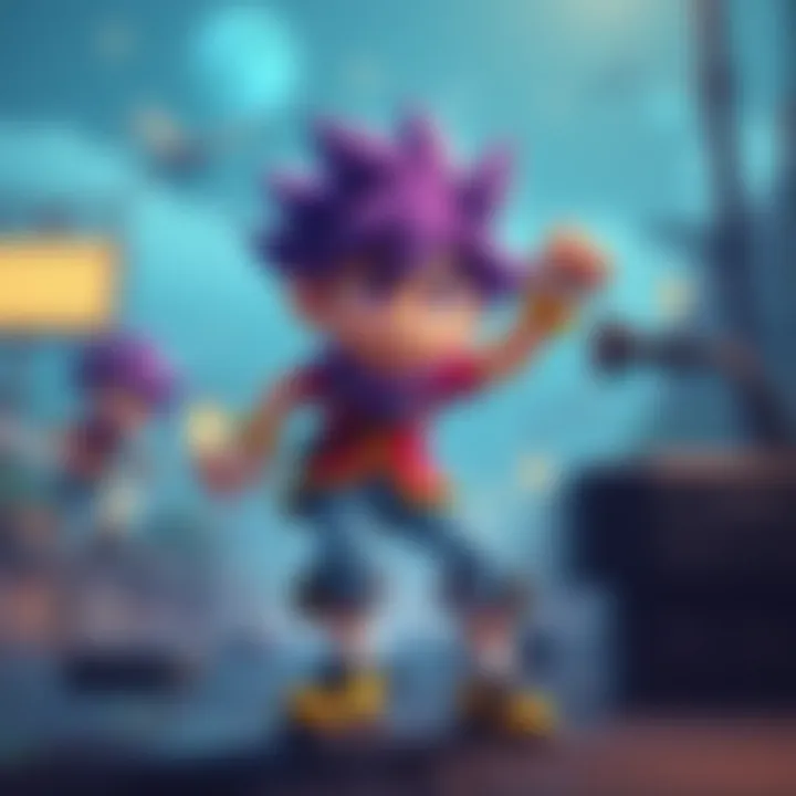 Character sprite showing a smooth animation without ghosting effects in a game scene