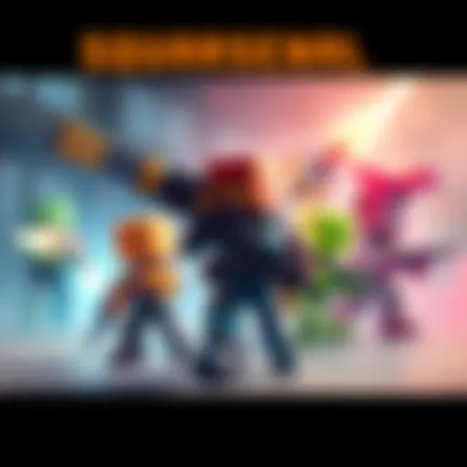 Cover art featuring colorful, blocky characters and weapons in the game Squarsenal.