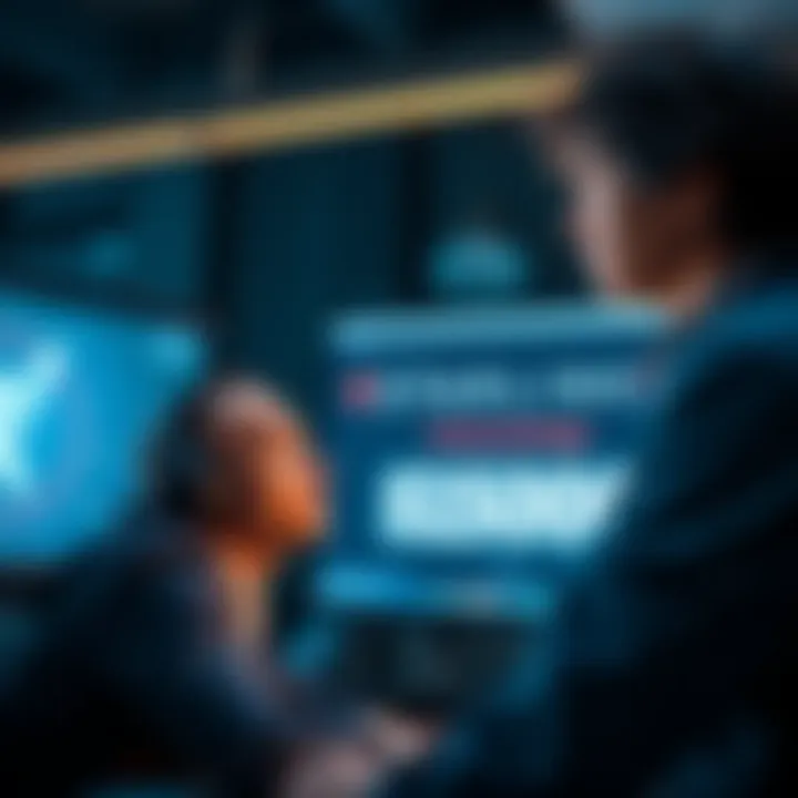 A frustrated customer looking at a computer screen displaying the Starlink logo and a message about a $1500 surcharge, symbolizing rising costs and accessibility issues in satellite internet service.