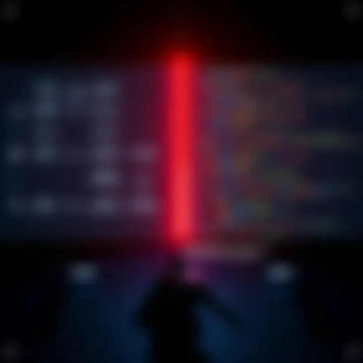 Comparing StateTrees and C++ for Enemy AI A split screen showing StateTrees on one side with flowchart elements, and C++ code on the other side with a game character in action below.