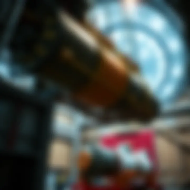 Heavy steam generators being lifted through a roof opening for replacement in a nuclear reactor