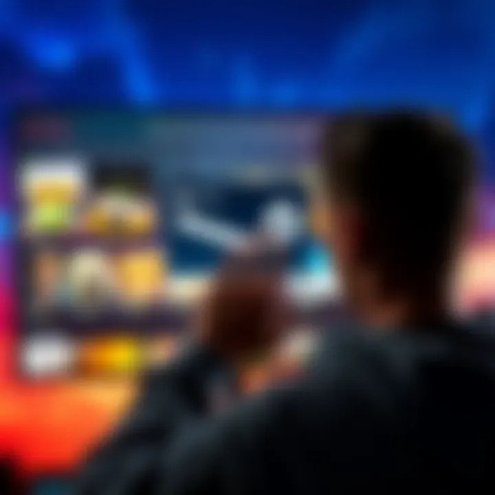 A player frustrated by the Steam overlay pop-up appearing while trying to start a game, showing their screen with the overlay visible and game icons in the background.