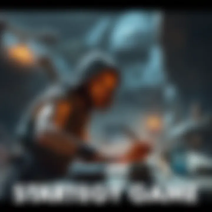 A player strategizing in a Stone Age themed game setting with primitive tools and resources.