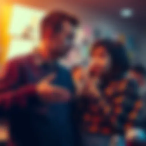 A concerned adult advising a young person to avoid 18+ chat sites for safety reasons