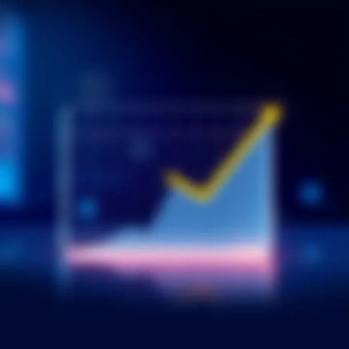 A illustration showing a value graph with a yellow line stuck in place, highlighting the frustration of users.