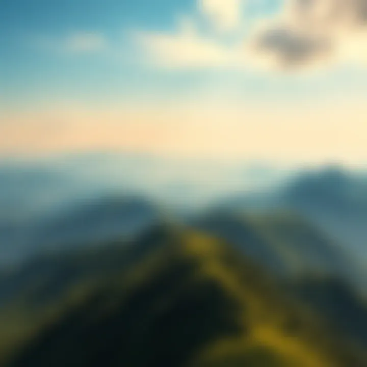 A vibrant and expansive virtual environment showcasing lush green hills and clear blue skies generated by World Generator 2.0.