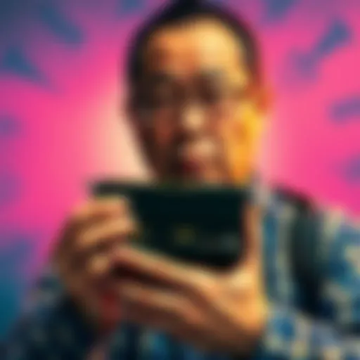 Supermicro Co-Founder Smuggling GPUs A person holding a stack of graphics processing units (GPUs) with a worried expression, surrounded by international trade symbols