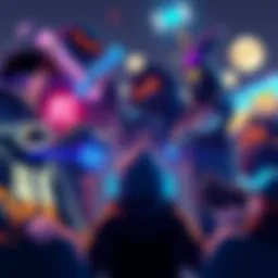 A group of diverse indie game developers sharing their Itch.io links for support
