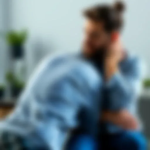 A man and woman sitting together, one comforting the other, reflecting the emotional weight in relationships