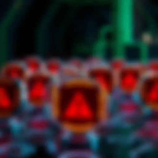 A graphic showing multiple AI plugin icons with warning signs, representing quality concerns in the asset library.