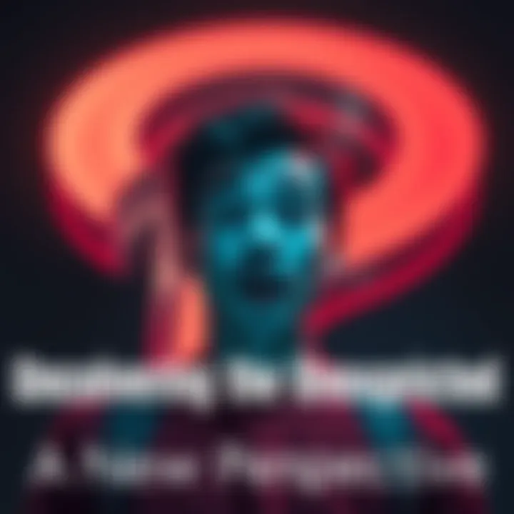 A person with a shocked expression, standing in front of a large, bright question mark.