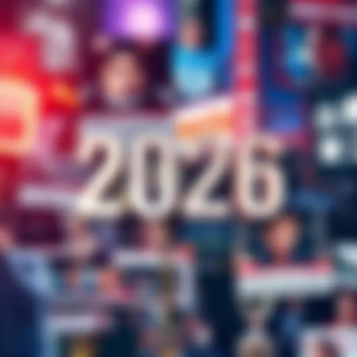 A collage of diverse news headlines and images representing shocking events and trends in 2026, capturing people's attention.