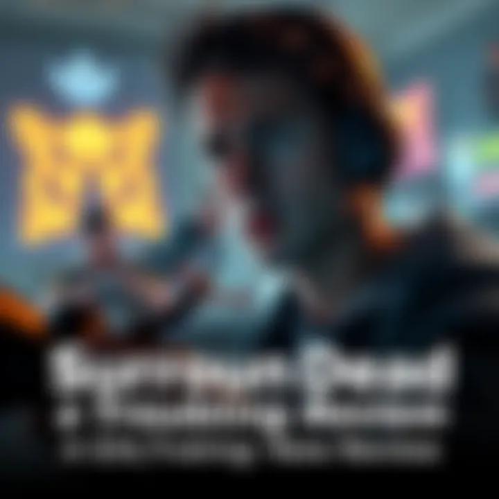 Critics discuss SurrounDead's disappointing gameplay and lack of transparency. A gamer looks concerned while reviewing the game.