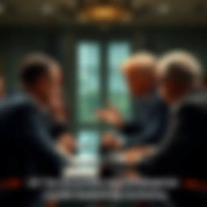 President Trump discussing federal tax credits with advisors in a meeting