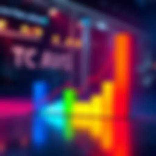 A bar graph displaying high production rates of TC AVG, with annotations indicating PTO actions and professional insights.