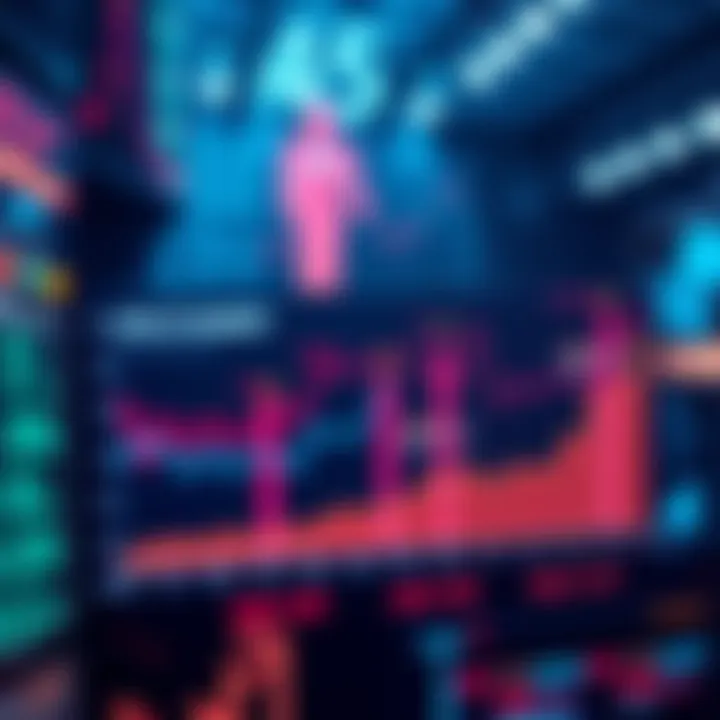 A graph showing job trends in the tech industry with a focus on AI's impact and hiring potential.