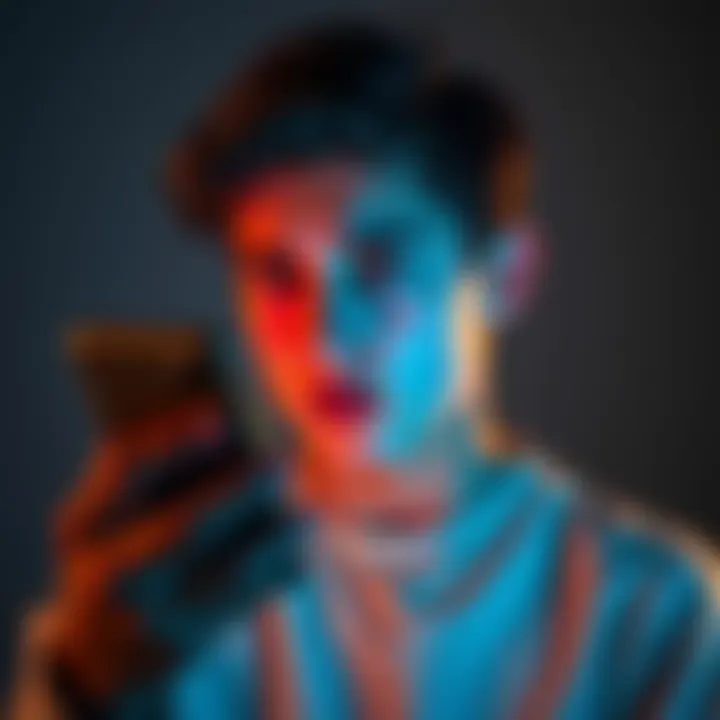 A California teen looks concerned while holding a smartphone, reflecting the dangers of seeking drug advice online