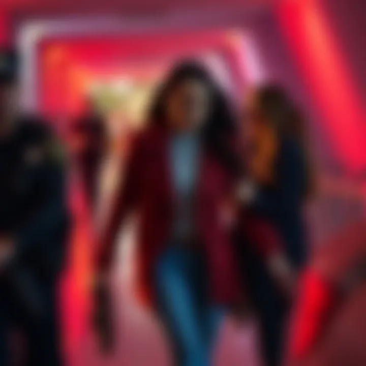 Tennessee woman being led away by police after arrest related to crimes she didn't commit in her state