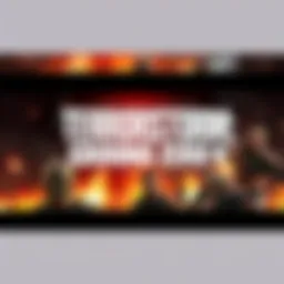 Screenshot from the TERRORSTORM: Ground Zero game trailer showing intense action scenes