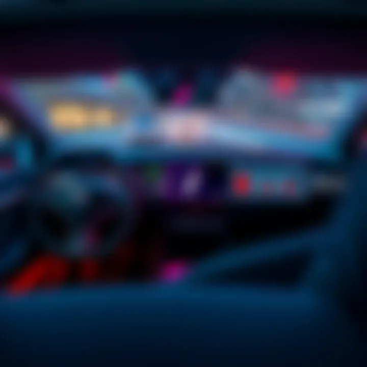 Tesla vehicle showcasing its gamified Full Self-Driving dashboard, highlighting a long driving streak