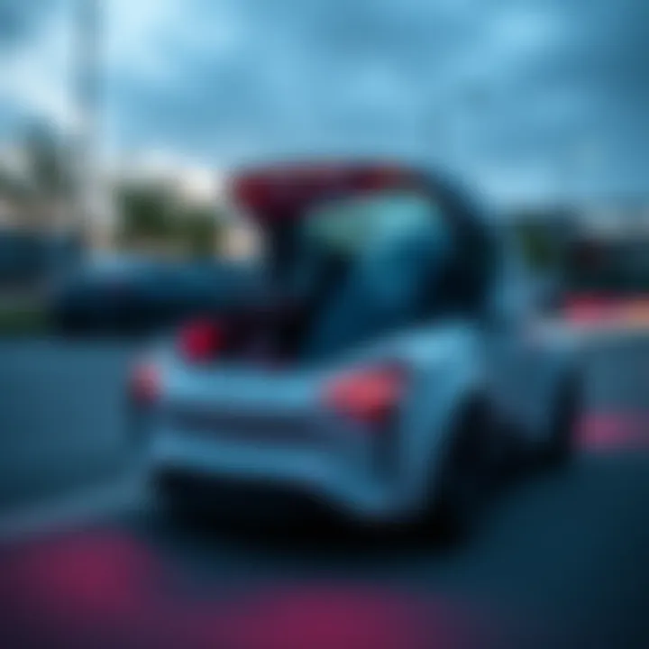 Tesla Cybercab Prototype Tesla Cybercab prototype being tested in Austin, showcasing a ride without pedals or steering wheel