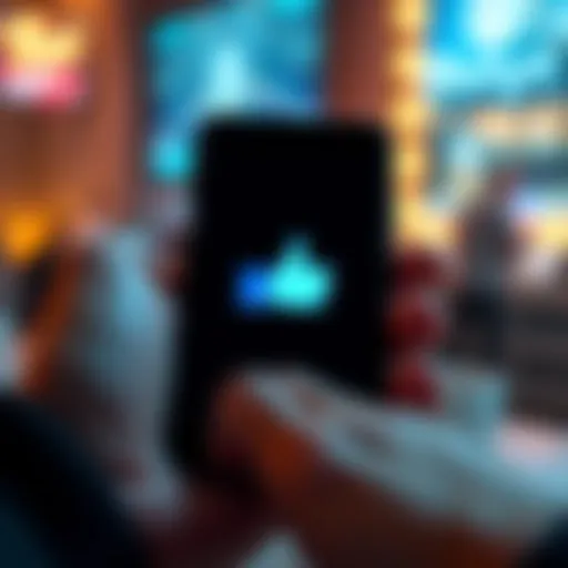 A smartphone screen showing the thumbs up and thumbs down icons, with the thumbs up section missing, illustrating user feedback concerns.