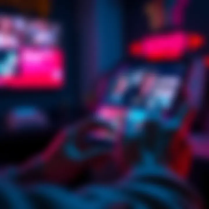 A person scrolling through TikTok with ADHD-related content displayed on their screen, showing misinformation warnings.