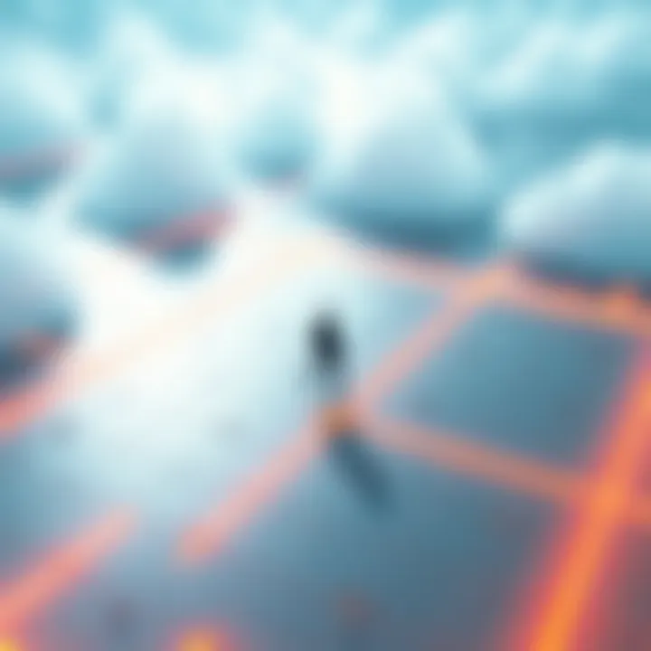 A visual showing a character moving across a grid-based TileMapLayer with collision detection lines indicating interactions.