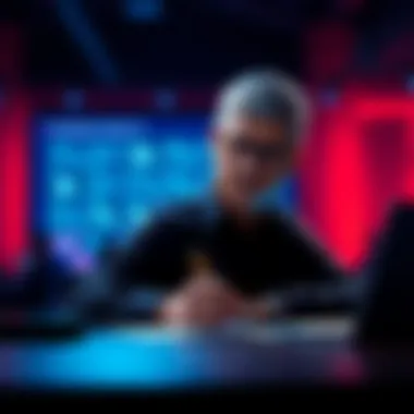 Tim Cook writing his final memo to Apple employees, expressing gratitude and optimism for the company's future.