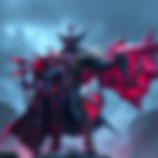 Titan stands tall with Yubel beside him, showcasing their powerful connection in the game.