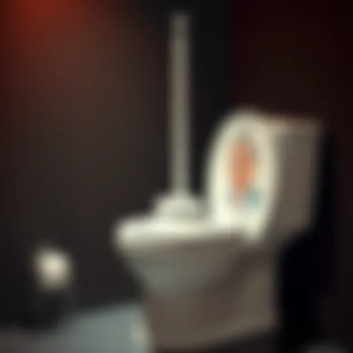 A toilet brush holder designed with a likeness of Benjamin Netanyahu, sparking debates among art critics and the public.