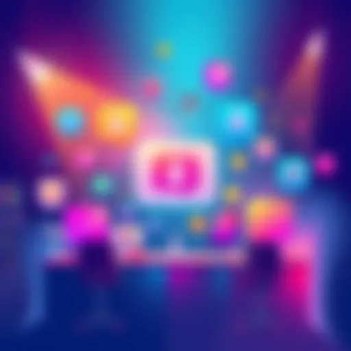 Illustration showcasing the top free features of ChatGPT with icons representing various functionalities like productivity and creativity.