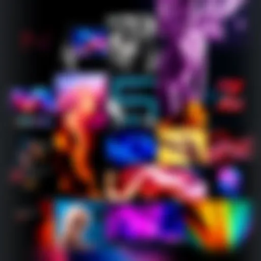 Collage of various popular uncensored image generators showcasing their interfaces and results