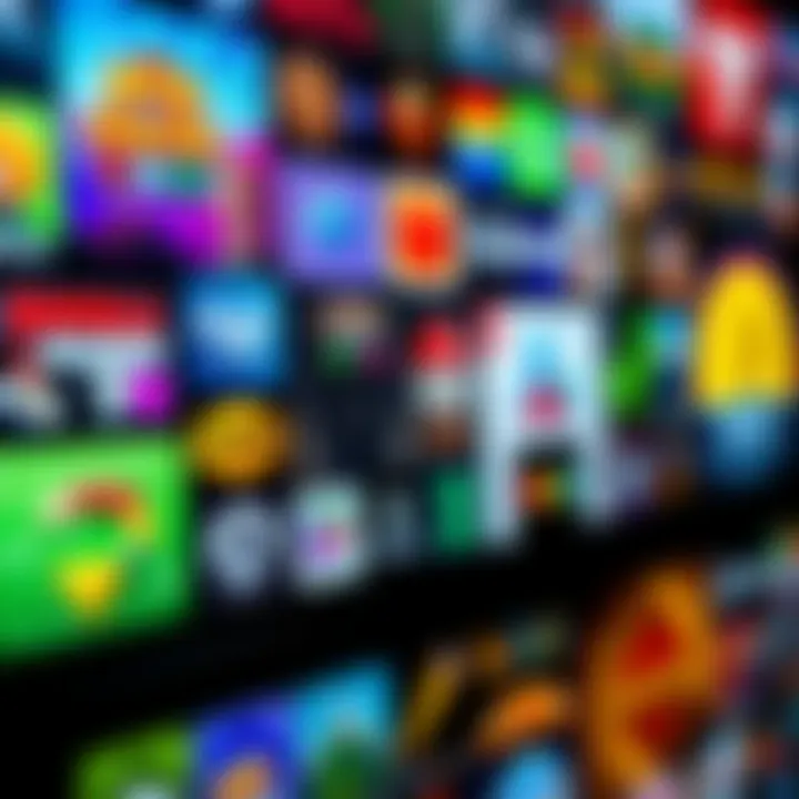 A colorful display of various puzzle game icons on a digital screen, showcasing popular and lesser-known titles from 2026.