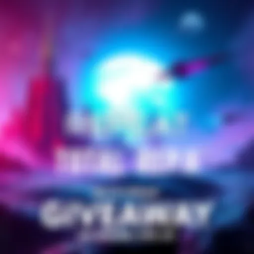 A promotional image for Total RepeAt featuring a futuristic sci-fi landscape and spaceships, highlighting a 24-hour giveaway for Steam keys.