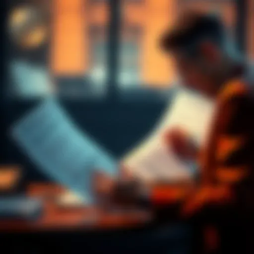A frustrated trademark holder examines multiple trademark documents, showing confusion over two active trademarks for the same mark.