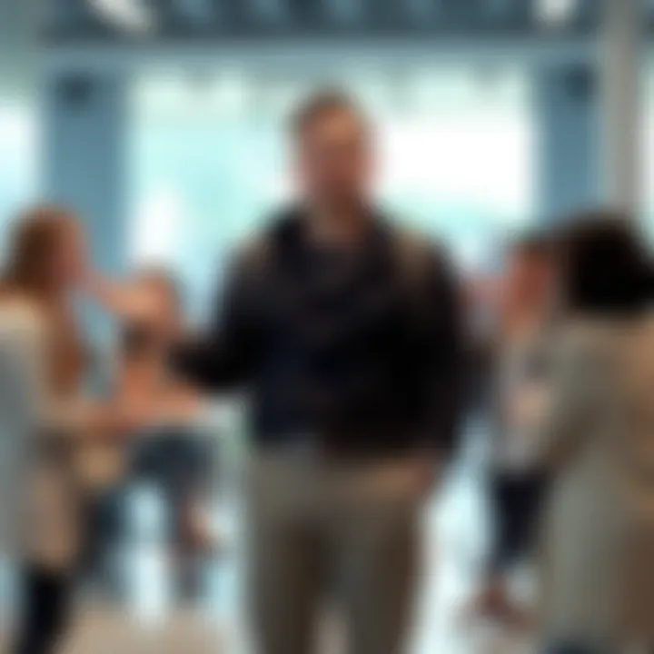 Trans Individual Critiques Pro-AI Narrative A trans person stands confidently while expressing their viewpoint on the Pro-AI community's claims of oppression, with a backdrop of supportive friends and a discussion atmosphere.