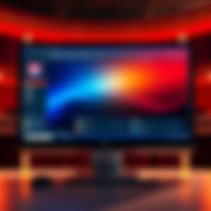 A computer screen displaying Blender's interface with transform recall buttons designed for theatre projections.