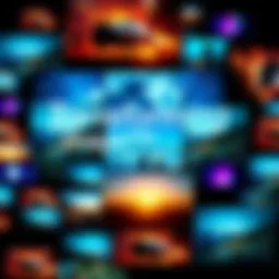 A collage showing various images being converted into dynamic videos, showcasing creativity in visual storytelling.