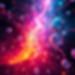 A visual example of sprites with added transparent space, showcasing ShaderGraph techniques in action