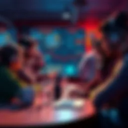Trends in AI Discussions A group of people discussing AI topics in a casual online forum setting
